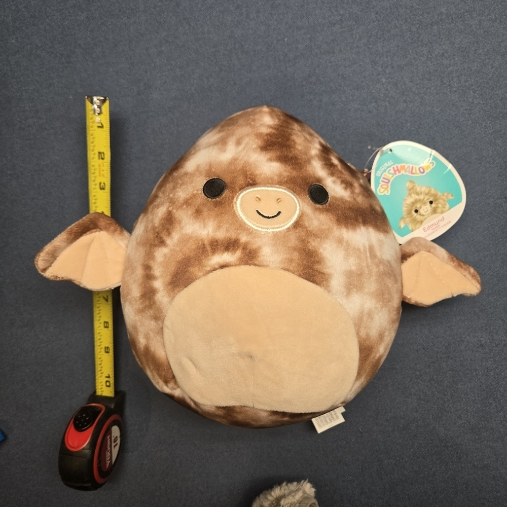 NWT Edmund the Pterodactyl is a brown Squishmallow from the Summer Squad